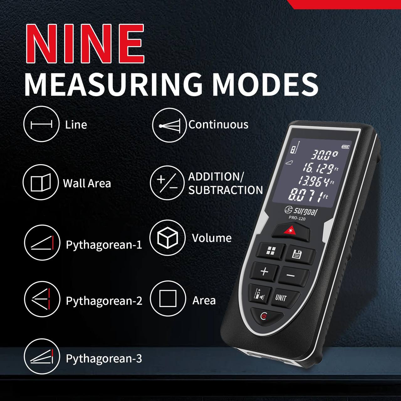 📏 Télémètre Laser Rechargeable