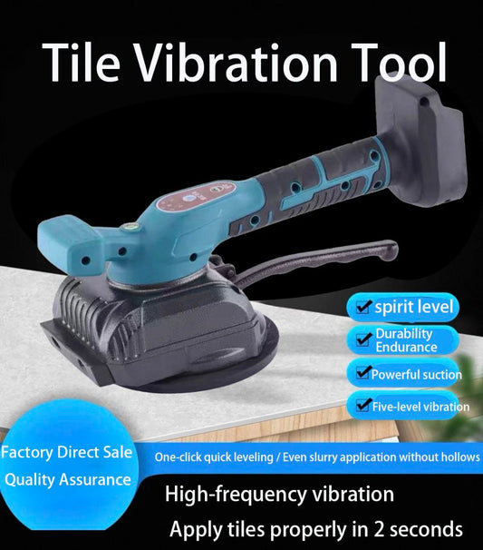 🔵 Ventouse Vibrante Électrique Rechargeable pour Carrelage