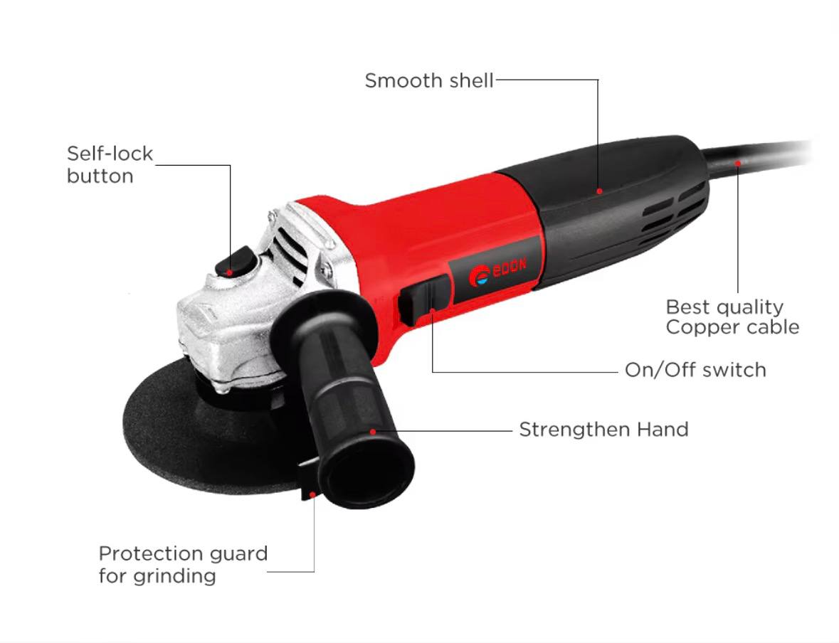🔥 MEULEUSE D’ANGLE EDON 125MM – 900W HAUTE PERFORMANCE