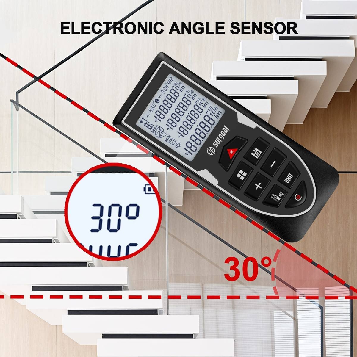 📏 Télémètre Laser Rechargeable